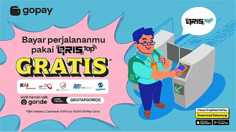 Promo QRIS Tap: Cashback hingga 14.000 GoPay Coins