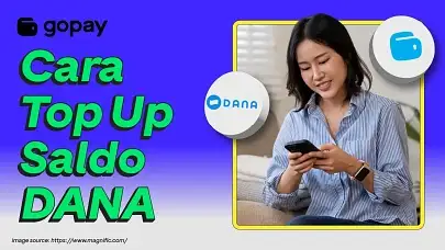 Ini Cara Praktis Top Up DANA Pakai Aplikasi GoPay