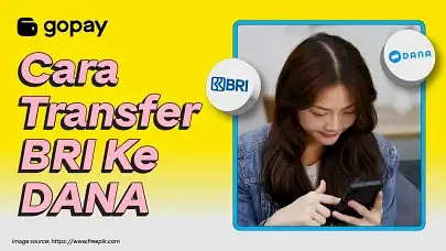 Cara transfer BRI ke Dana