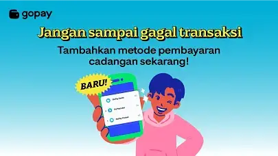 metode pembayaran cadangan blog gopay