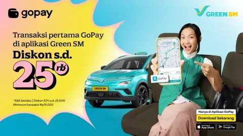Promo Green SM: Diskon hingga Rp25.000