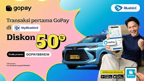Promo Bluebird: Diskon hingga Rp15.000