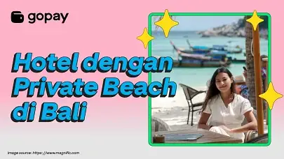 Hotel di bali dengan private beach