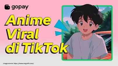 Anime viral TikTok