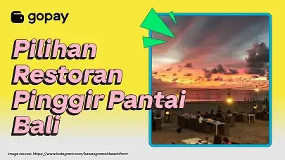 Restoran pinggir pantai Bali