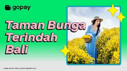 Taman bunga di Bali