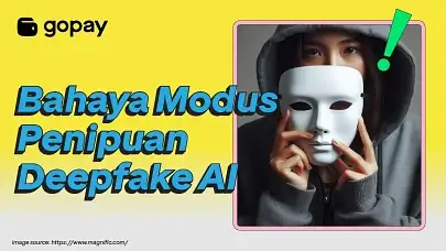 Modus penipuan deepfake AI