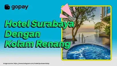 hotel yang ada kolam renang di surabaya