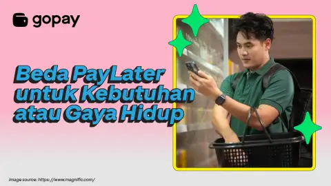 PayLater untuk kebutuhan atau gaya hidup