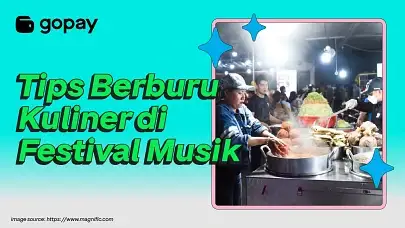 tips berburu kuliner di festival musik