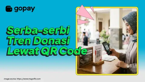 tren donasi digital lewat kode qr