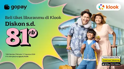 Promo Klook: Diskon hingga Rp81.000