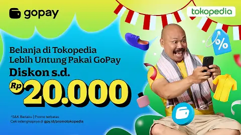 Promo Tokopedia: Diskon s.d. Rp20.000