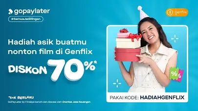 Rayakan Ulang Tahun Bersama Genflix & GoPayLater!