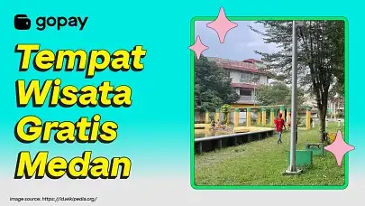 tempat wisata di Medan yang gratis, wisata gratis medan, destinasi gratis di medan, taman kota medan ruang publik