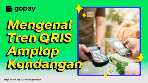 Tren QRIS amplop kondangan, amplop kondangan qr code, etika kondangan cashless, kirim kado nikahan digital, kada kondangan digital