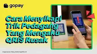 Trik pedagang yang mengaku QRIS rusak