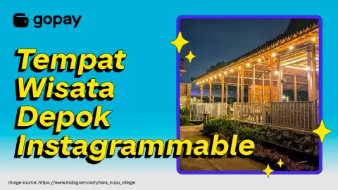 Tempat wisata Depok Instagrammable