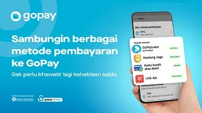 Bayar Apa Aja Lebih Praktis dengan Sambungin Berbagai Metode Pembayaran ke GoPay
