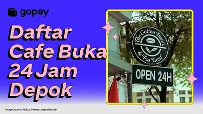 Cafe 24 jam di Depok