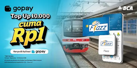 Promo Flazz BCA: Diskon Top Up Kartu Elektronik