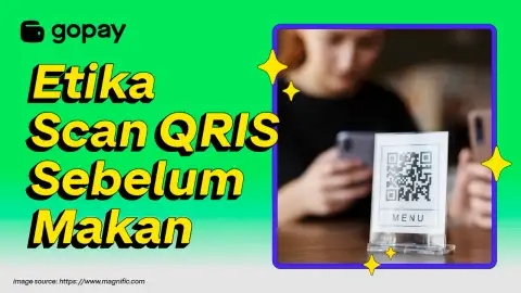 etika scan qris sebelum makanan datang
