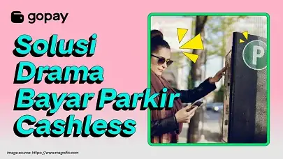 drama bayar parkir cashless tanpa tunai