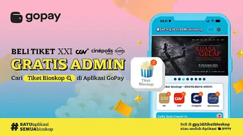 Promo Beli Tiket Bioskop di Aplikasi GoPay
