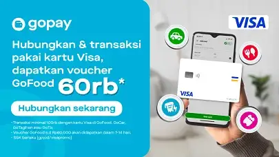 Promo Visa: Ada Cashback Rp60.000 Buat Kamu!