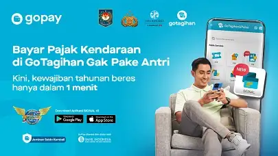 Bayar Pajak Kendaraan Bermotor (PKB) Sekarang Bisa Melalui Signal di GoTagihan Pakai GoPay