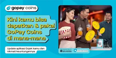 Kini Kamu Bisa Dapatkan & Pakai GoPay Coins di Mana-Mana!