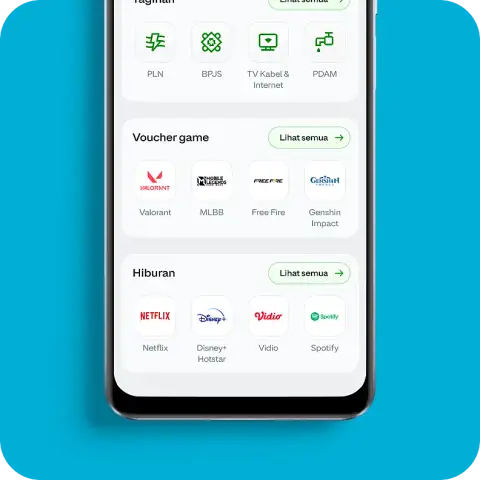 Bayar layanan digital
