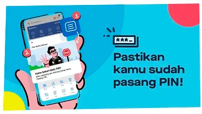 Pasang PIN untuk Keamanan Akun Gojek Kamu