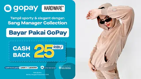 Promo Hardware Clothing: Cashback Rp25.000