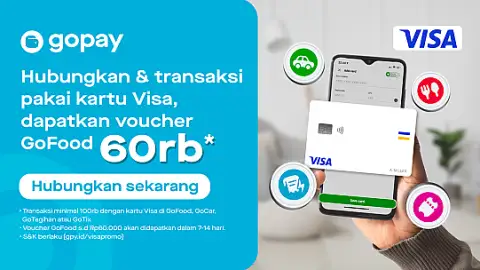 Promo Visa: Ada Cashback Rp60.000 Buat Kamu!