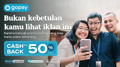 Bukan Kebetulan, Promo GoPay di Jakarta Emang Buat Kamu!