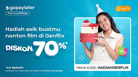 Rayakan Ulang Tahun Bersama Genflix & GoPayLater!