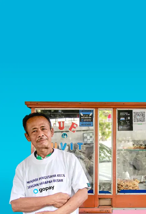 GoPay membuka akses layanan keuangan yang aman dan mudah untuk semua